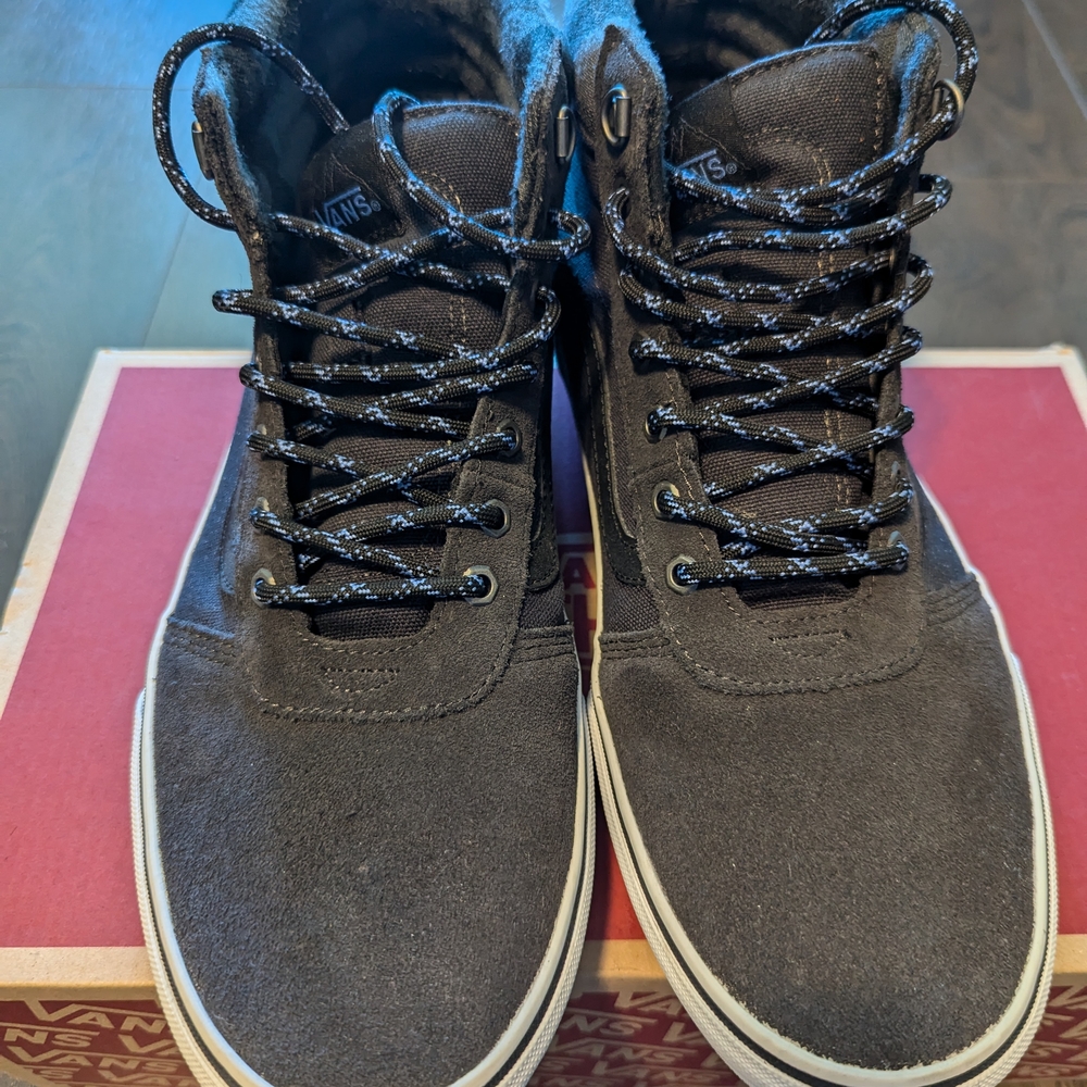 Vans Black High-Top Sneakers
